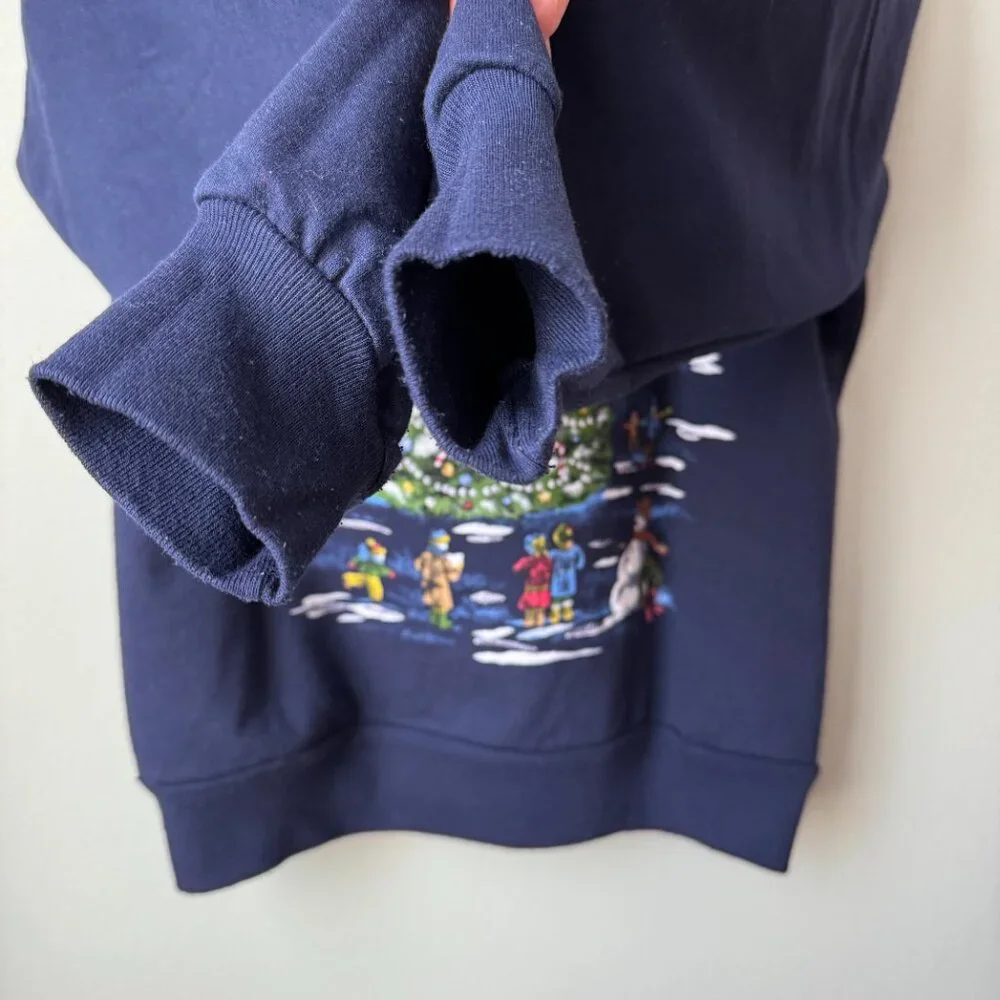 Cute Ugly Xmas Sweater Vintage Basic Editions - Picture 8 of 13